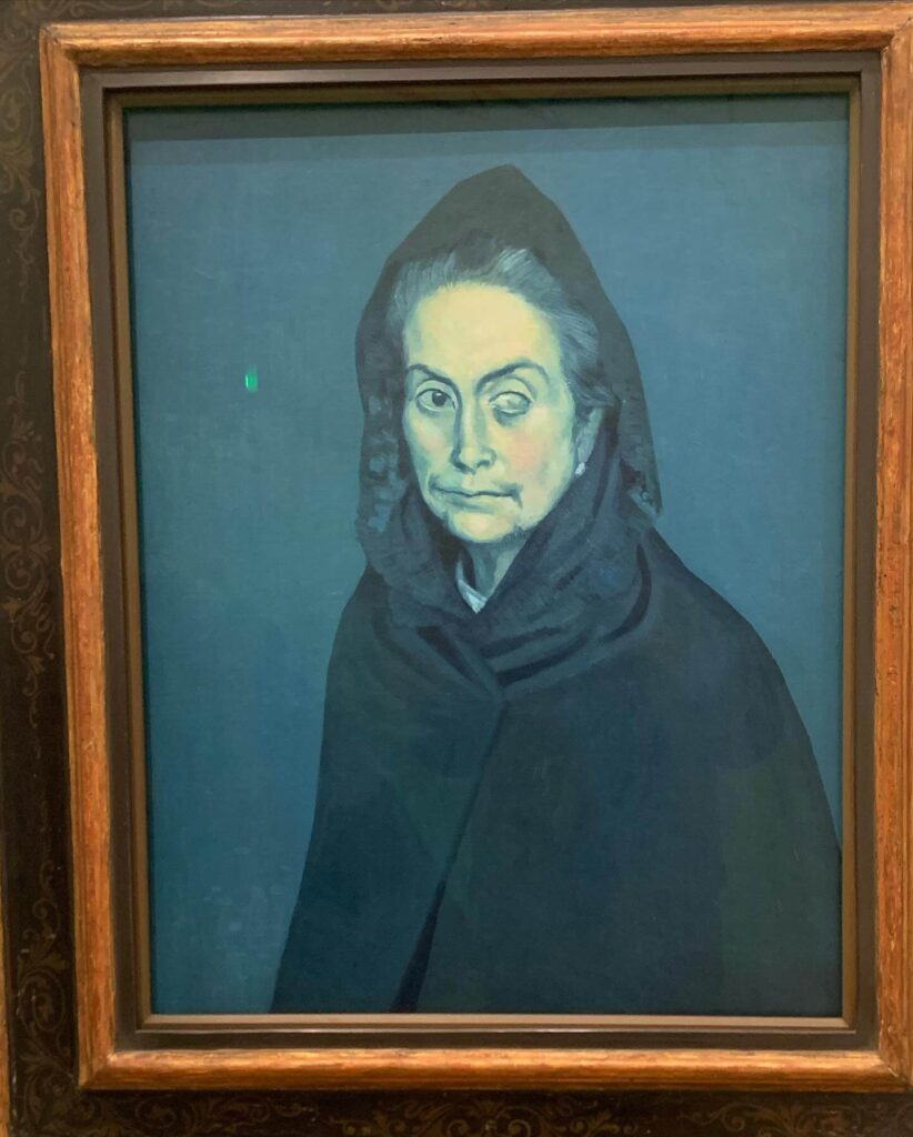 Blue Period gallery at Musée Picasso Paris
