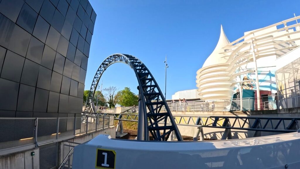 Destination Mars roller coaster at Futuroscope