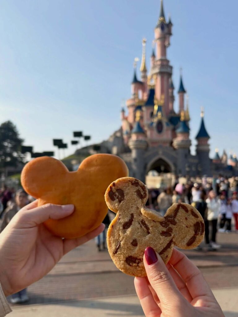 Visitors bringing snacks to Disneyland Paris