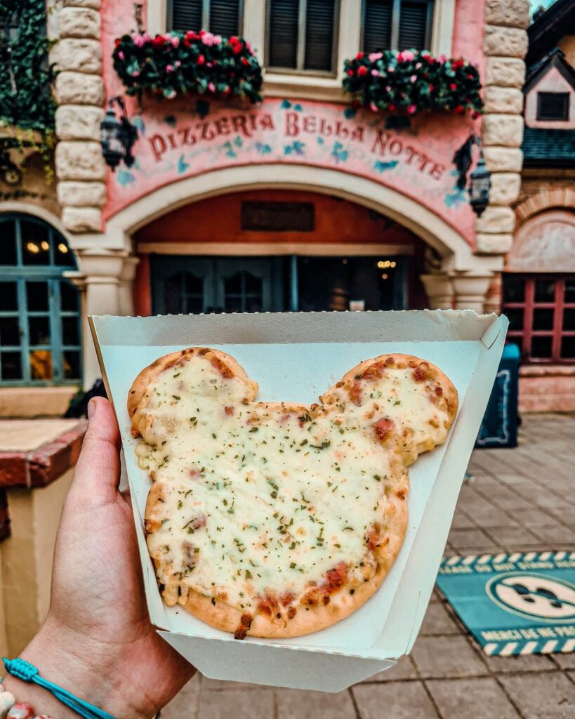 Mickey-shaped snacks and pastries at Disneyland Paris