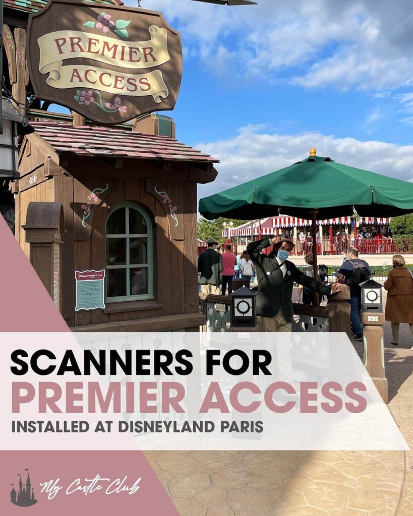 Premier Access entrance at Disneyland Paris attraction