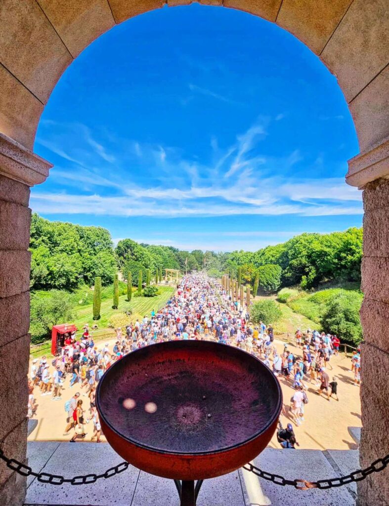 Panoramic view of Puy du Fou France