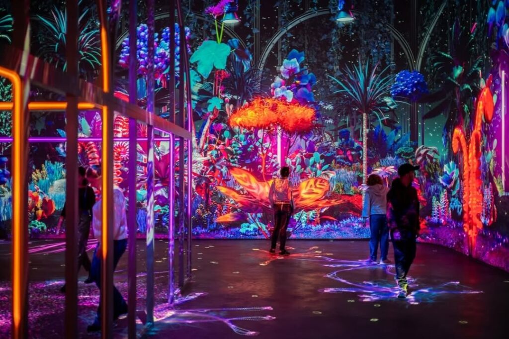 Winter lights and festive atmosphere at Futuroscope