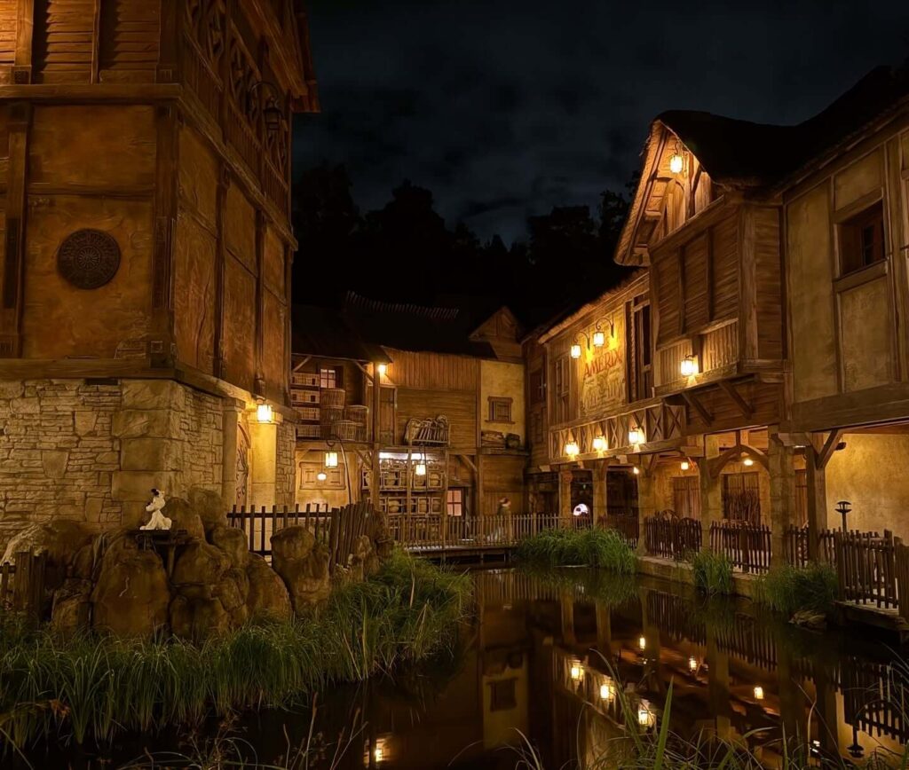 Gaulish village themed area at Parc Astérix
