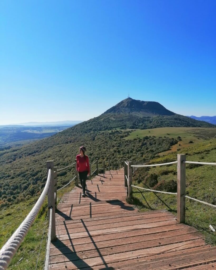 Morning walk near the summit of Puy de Dôme