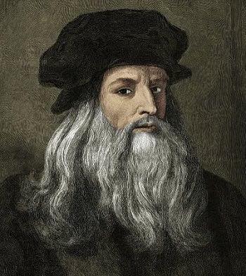 Portrait of Leonardo da Vinci connected to Château de Chambord