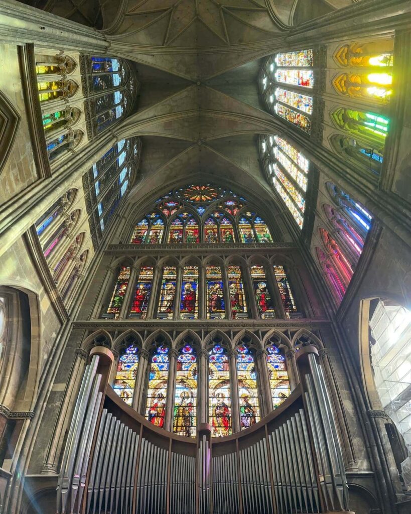 Interior highlights of Metz Cathedral during a short visit