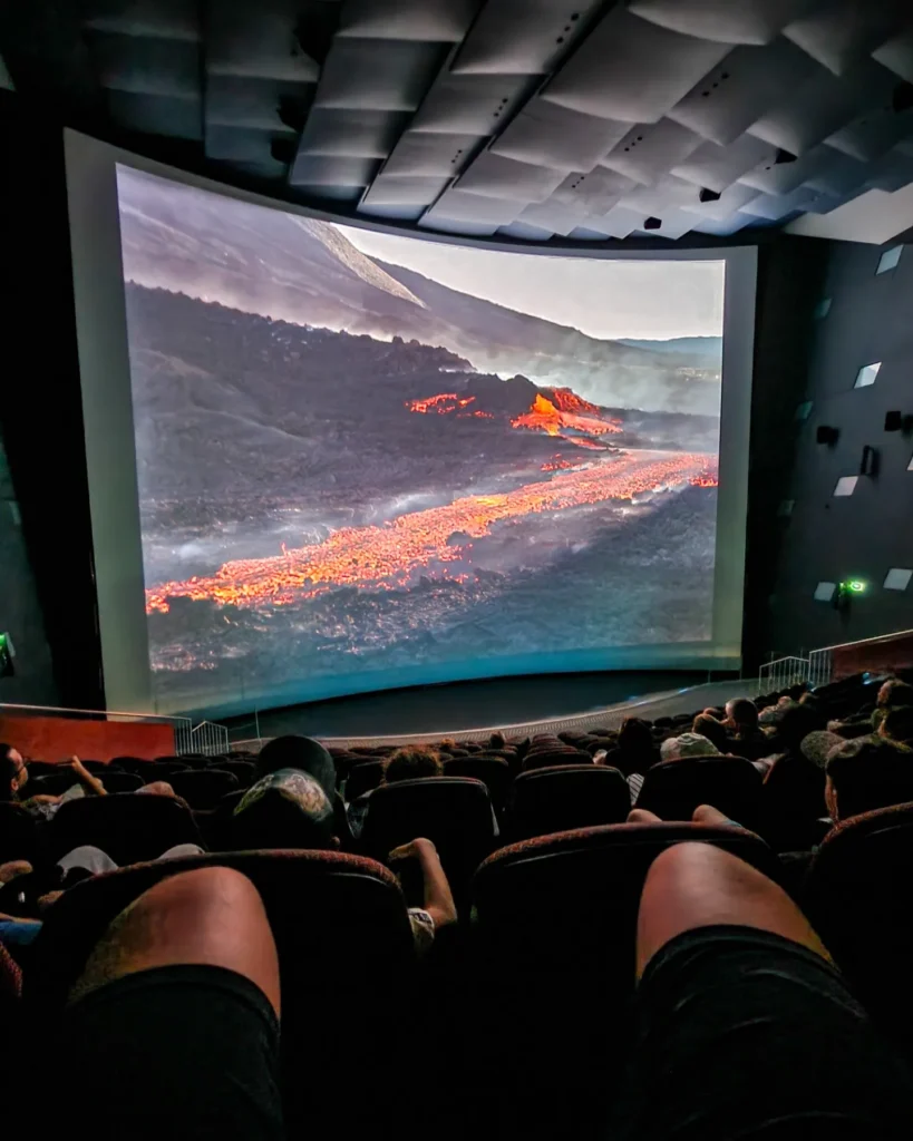 Mission Vulcania immersive attraction about volcanoes and geology