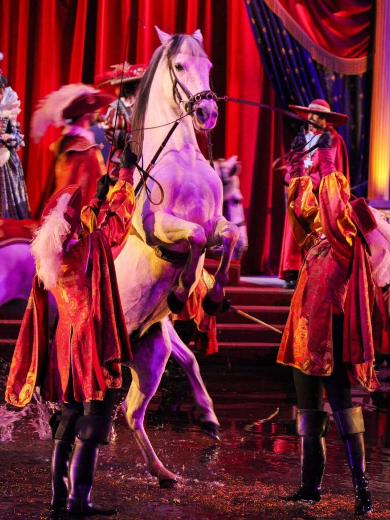 Sword fighting and flamenco dancing in Mousquetaire de Richelieu