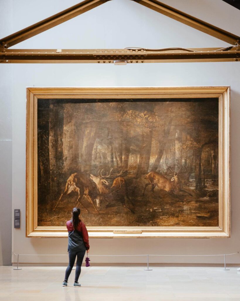 Impressionist gallery rooms inside Musée d'Orsay