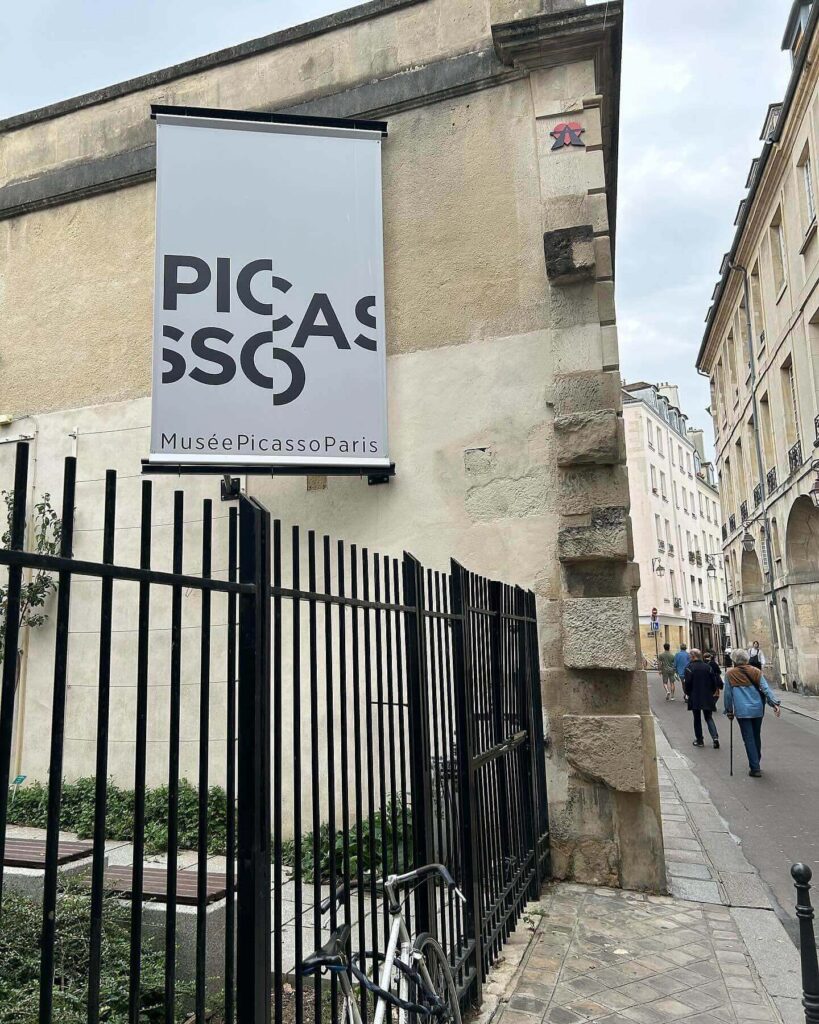 Exterior of Musée Picasso Paris housed inside Hôtel Salé