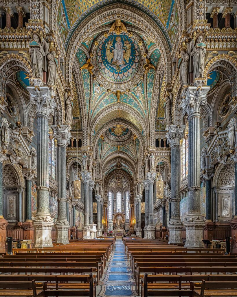 Romano Byzantine architecture at Notre Dame de la Garde