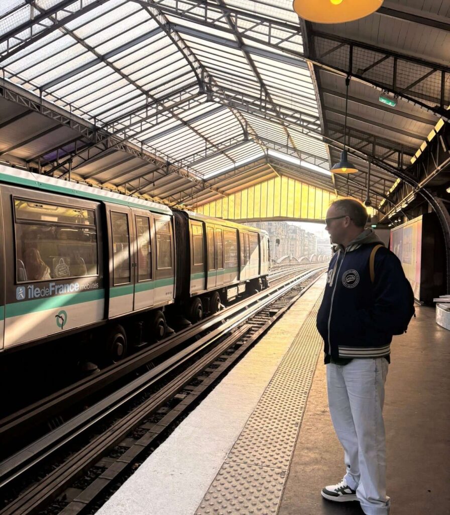Paris metro station near Musée Picasso in Le Marais