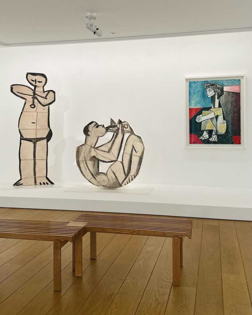 Rose Period artwork by Pablo Picasso featuring warm colors