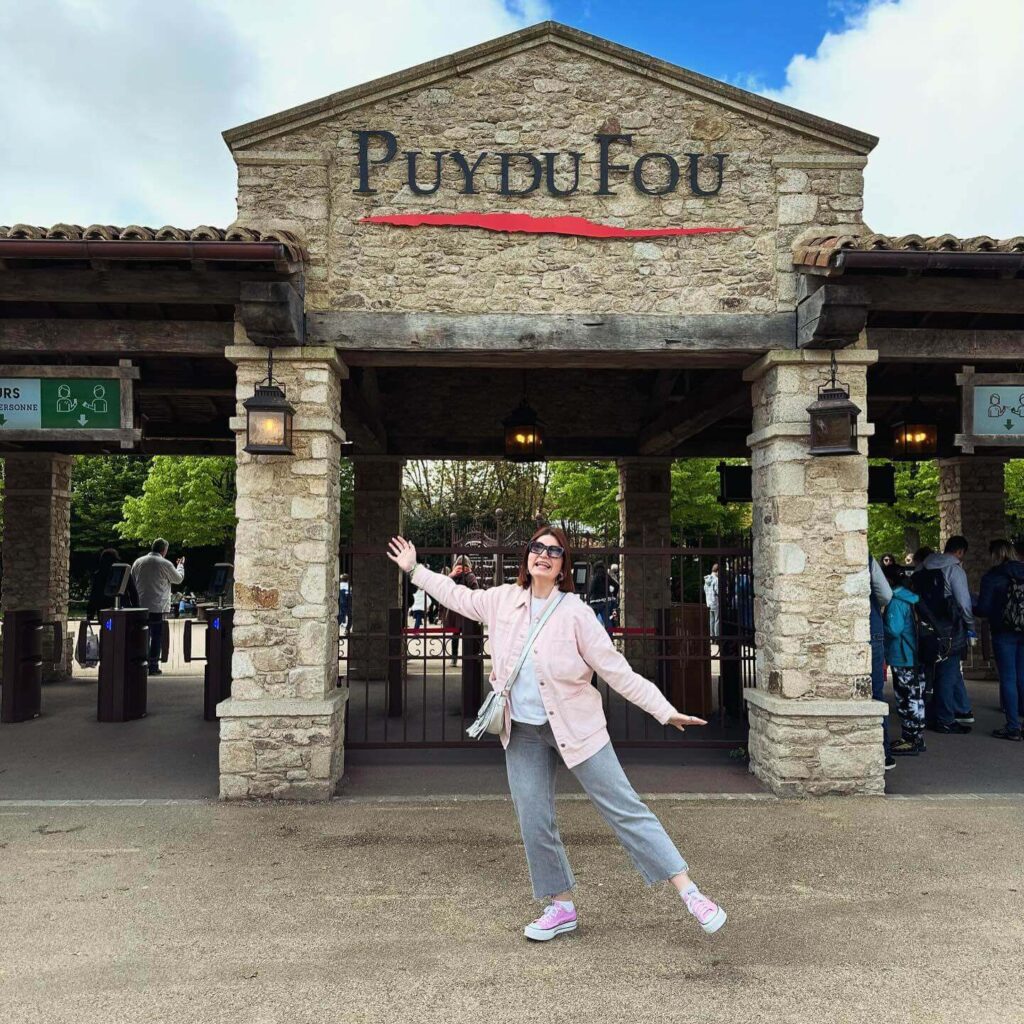 Entrance area at Puy du Fou France
