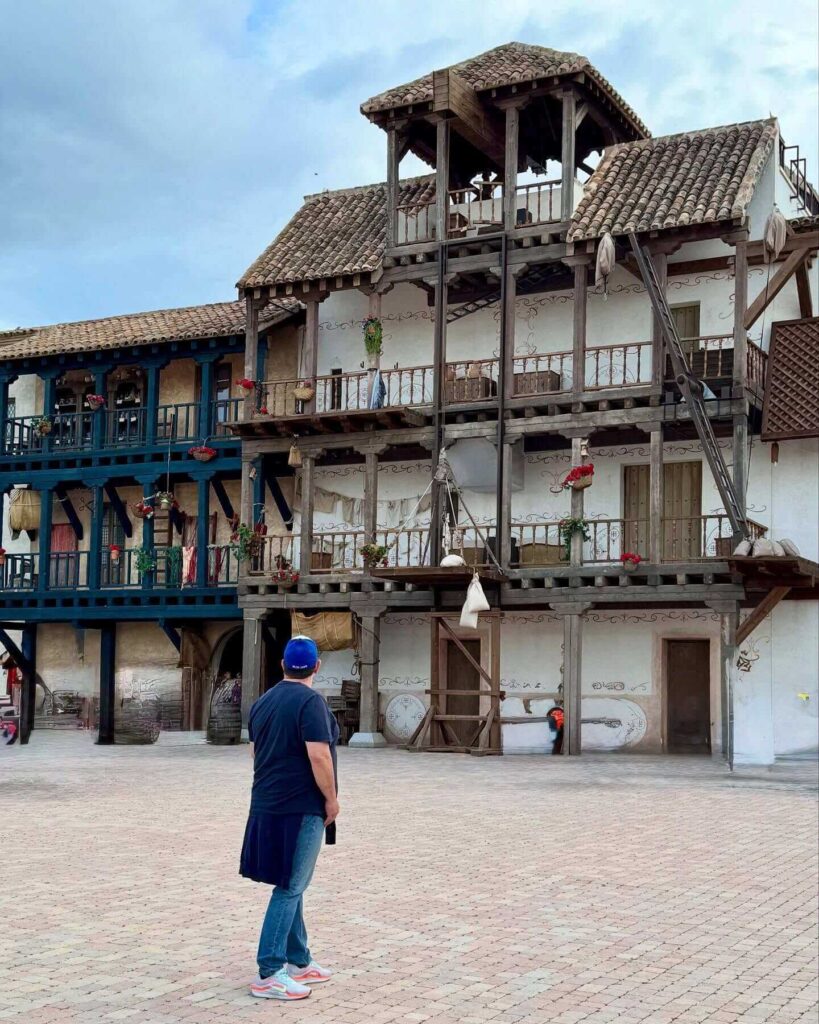Themed hotel inside Puy du Fo