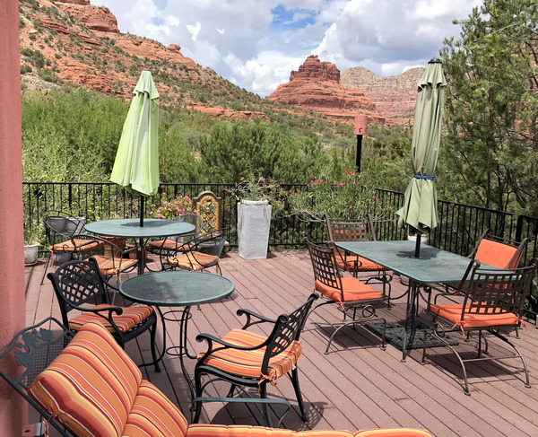 The Penrose Bed & Breakfast charming bed and breakfast with scenic red rock mountain views