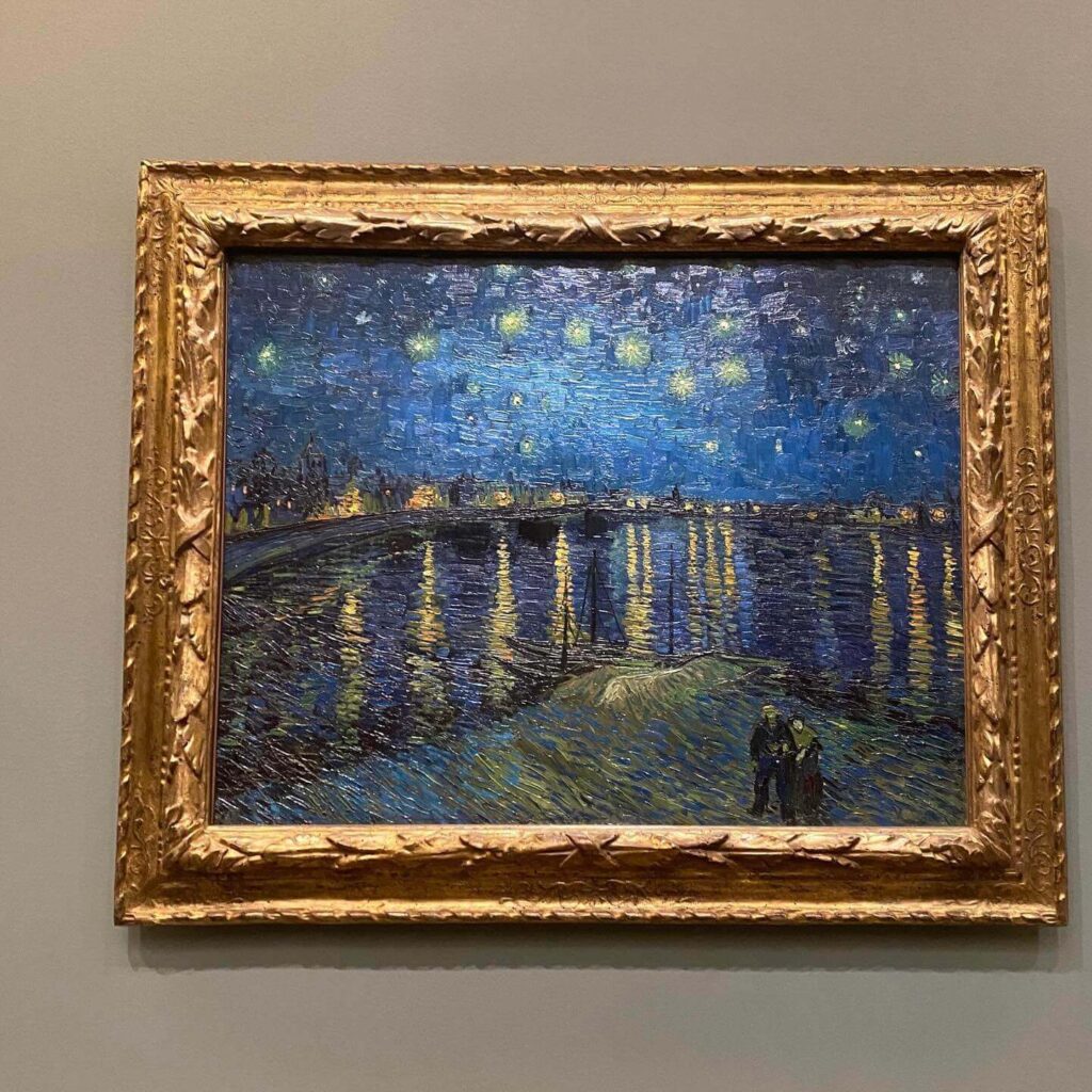 Vincent van Gogh self-portrait displayed at Musée d'Orsay