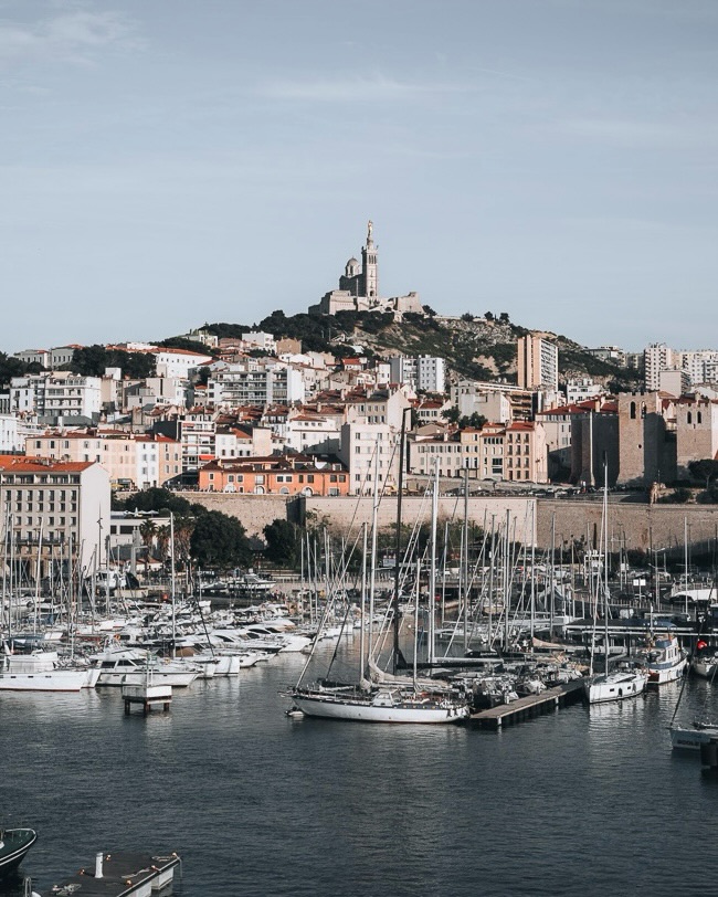 Marseille Old Port during a cruise stop