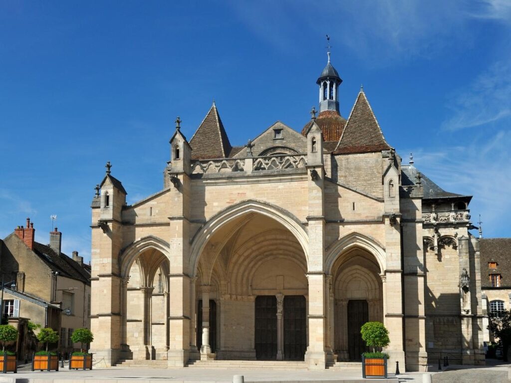 Basilique Notre Dame de Beaune, a historic church in Beaune, France
