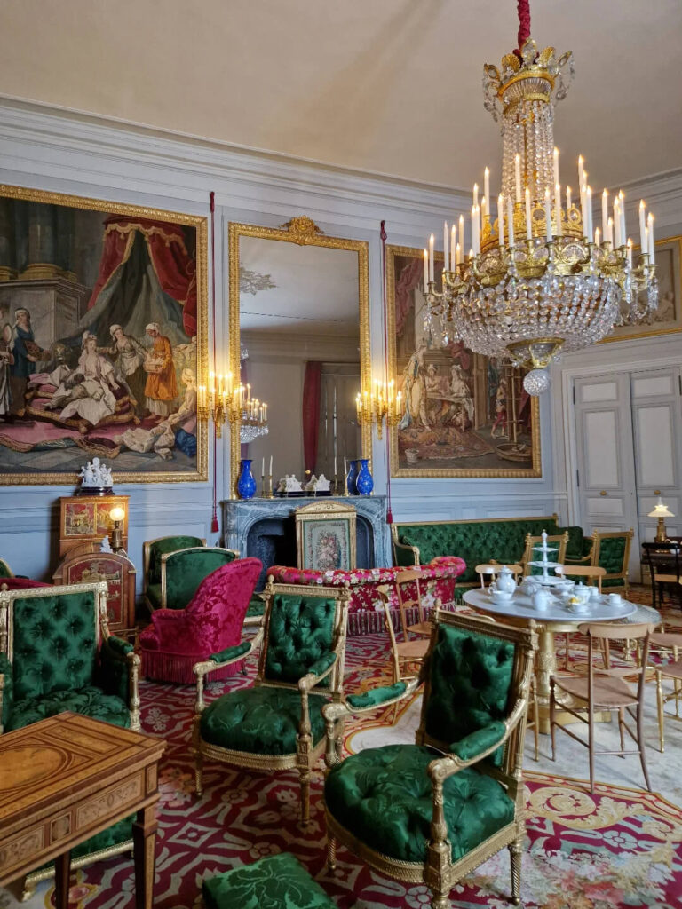 The Green Study used by Catherine de' Medici at Château de Chenonceau