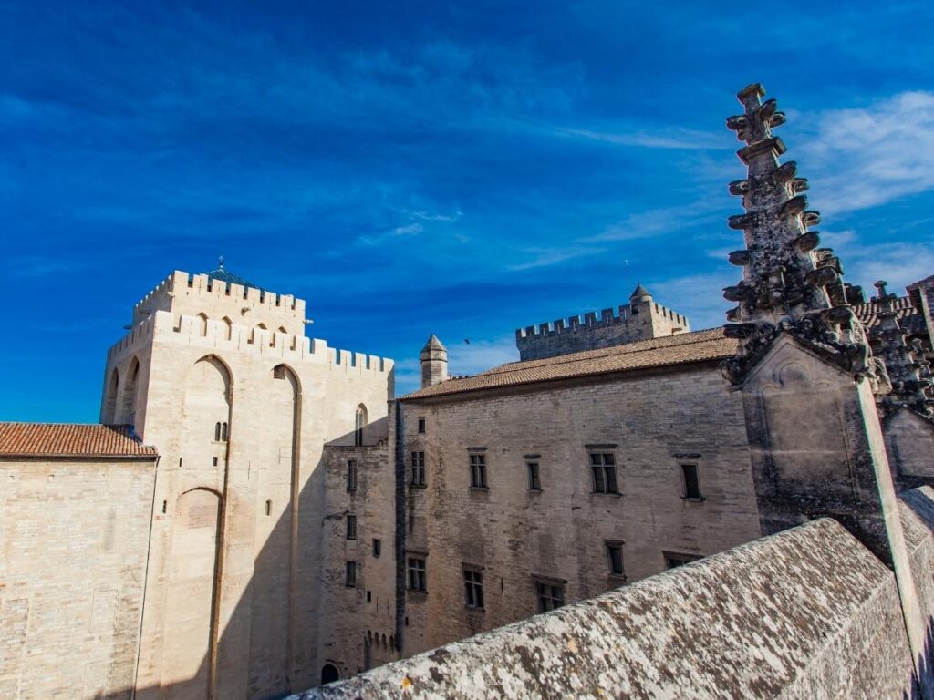 Palais des Papes, the medieval center of political and religious power in Europe