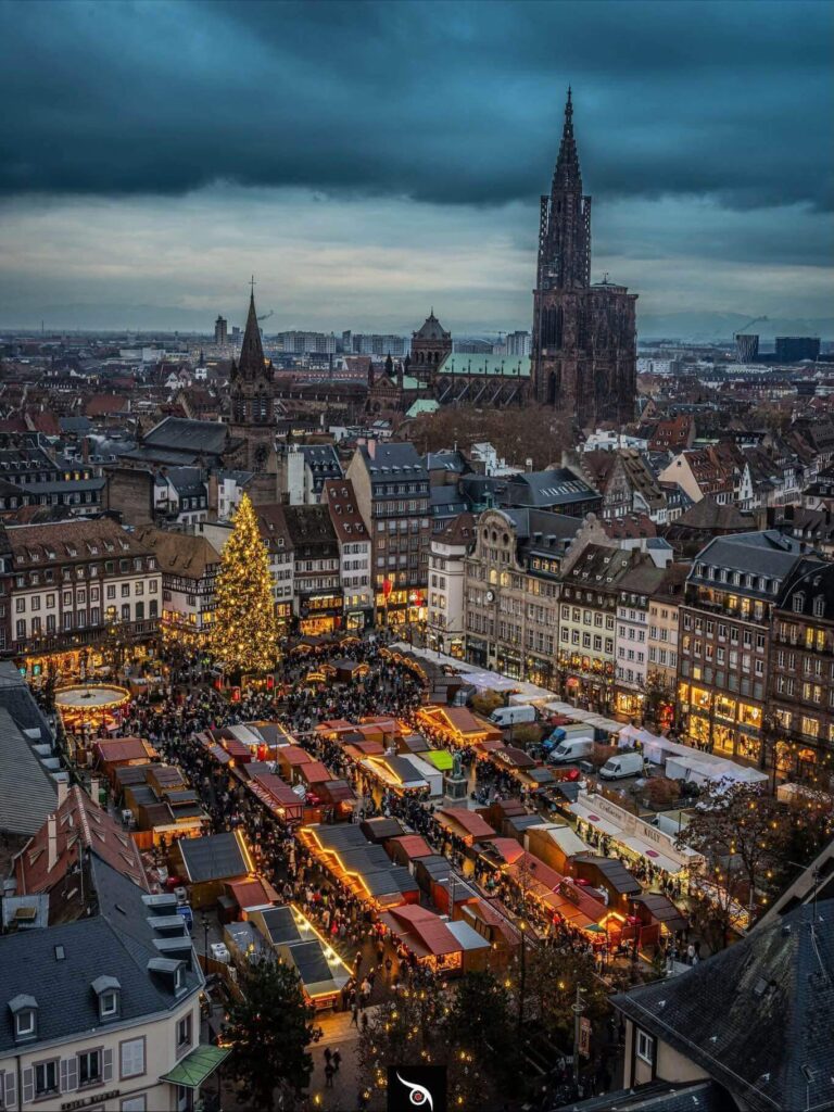 Walking through Strasbourg's historic Grand Île district