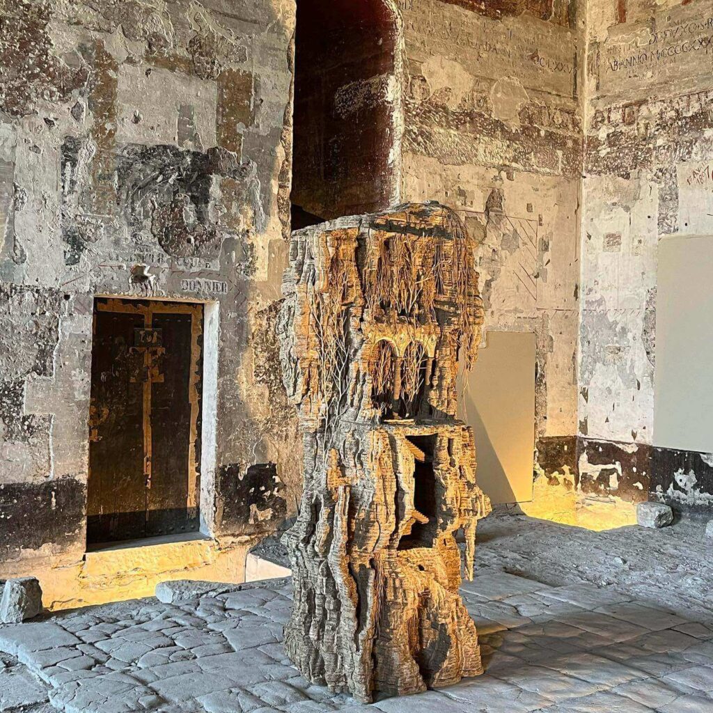 Historic treasury rooms inside Palais des Papes
