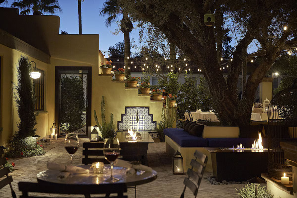 Exterior view of Bespoke Inn in Old Town Scottsdale, Arizona