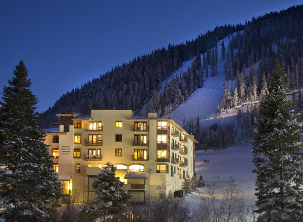 Elegant suite at Edelweiss Lodge and Spa with premium furnishings and mountain-inspired design.