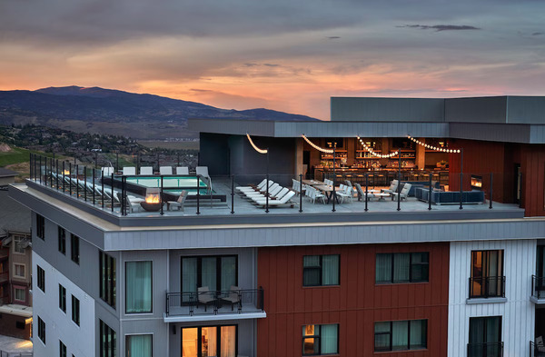 Pendry Park City in Utah featuring contemporary luxury accommodations, elegant mountain-inspired design, ski-in/ski-out access, upscale dining, and panoramic alpine views.