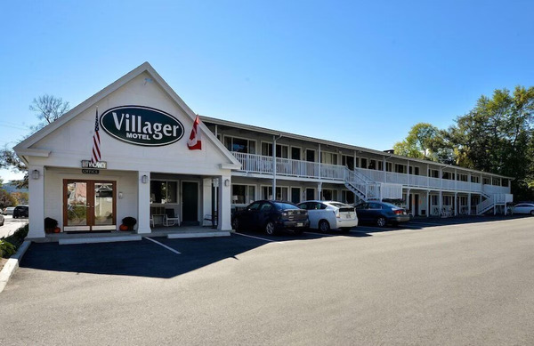 Bar Harbor Villager Motel in Bar Harbor, Maine, featuring its charming exterior and comfortable guest accommodations.