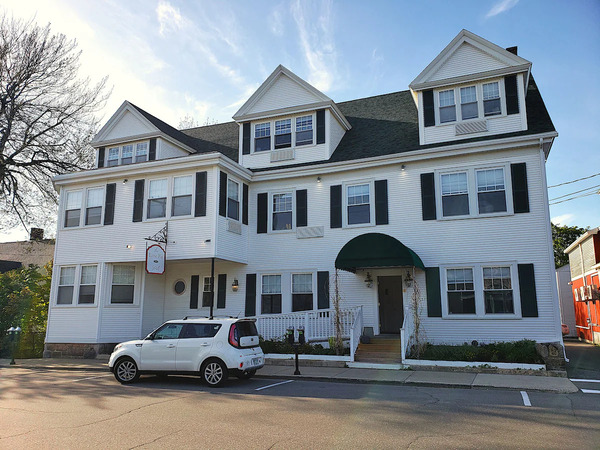 Little Fig Hotel in Bar Harbor, Maine, featuring charming accommodations in a welcoming coastal New England setting