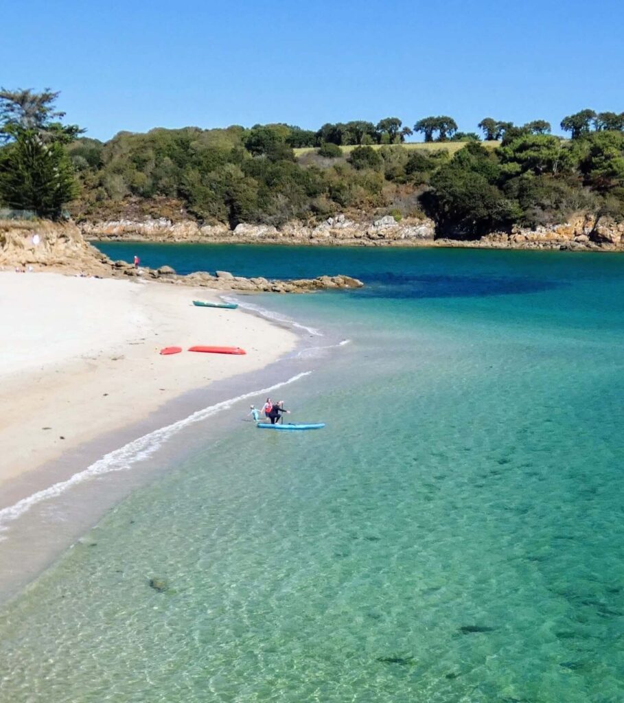 Rugged Mediterranean coastline near Port-Man on Port-Cros