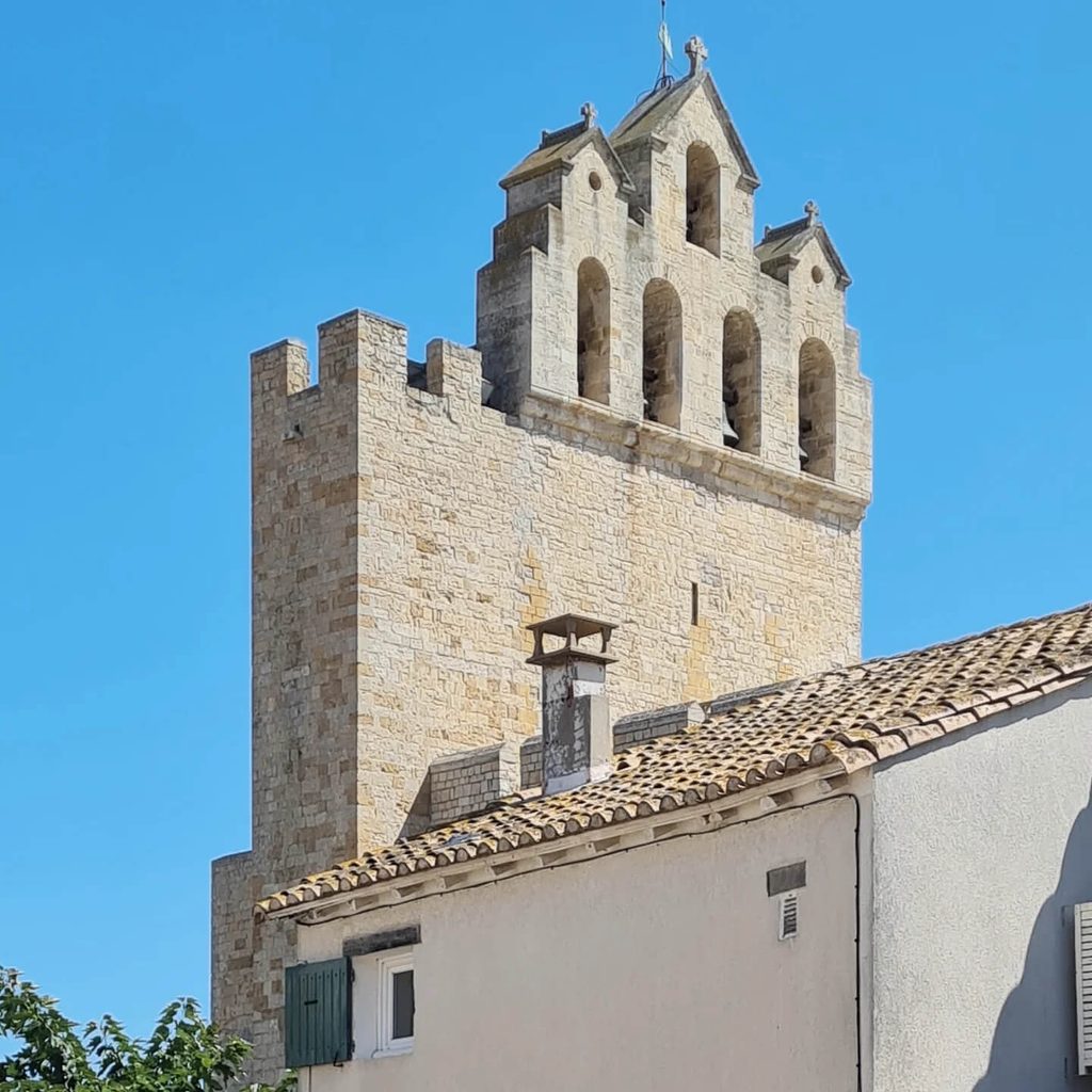 Fortified church in Saintes-Maries-de-la-Mer in the Camargue