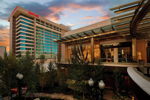 Salt Lake Marriott Downtown at City Creek featuring modern guest rooms, upscale amenities, contemporary design, and a prime location next to City Creek Center in downtown Salt Lake City.