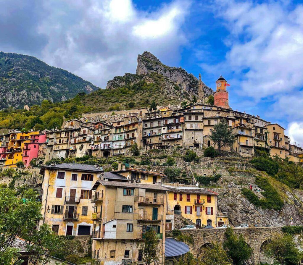 Historic village of Tende near Vallée des Merveilles