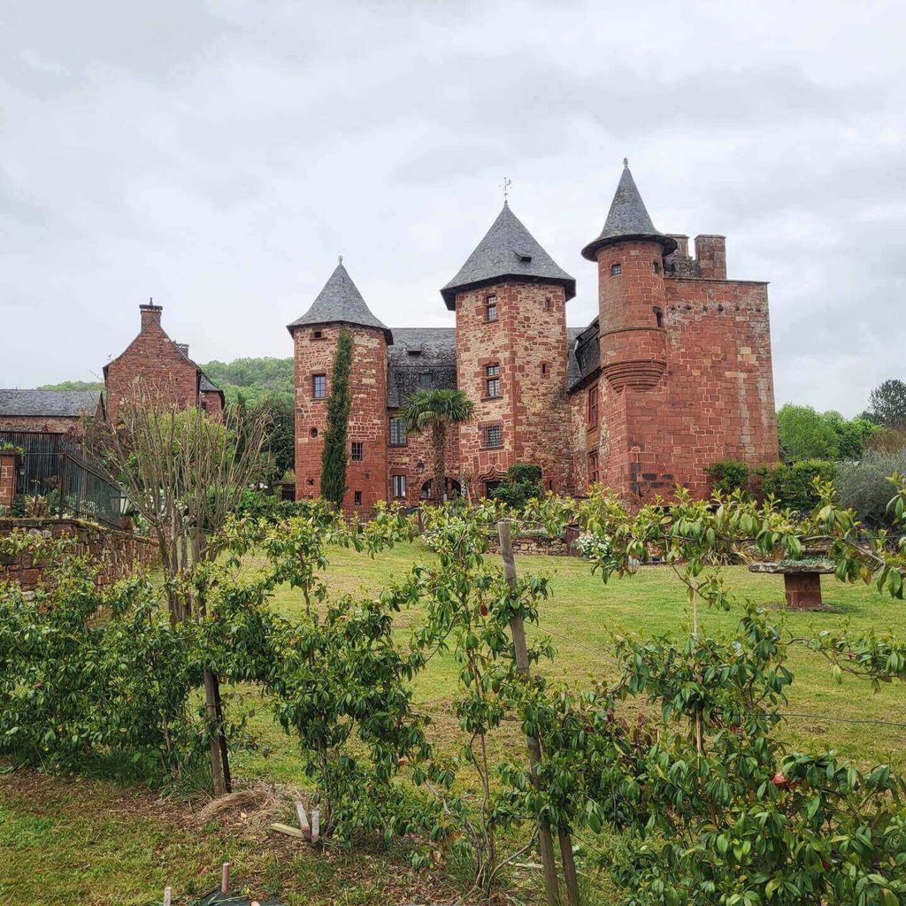 Château de Vassinhac in the historic centre of Collonges-la-Rouge