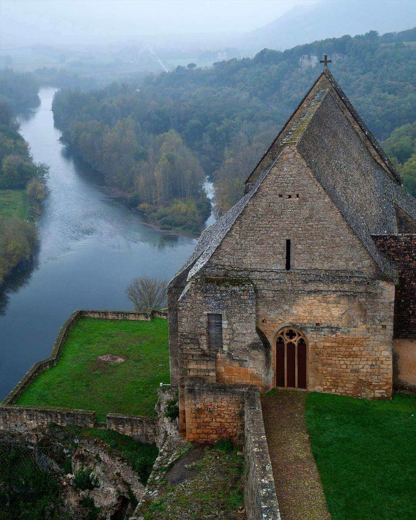 Historic church in Cazenac near Beynac-et-Cazenac
