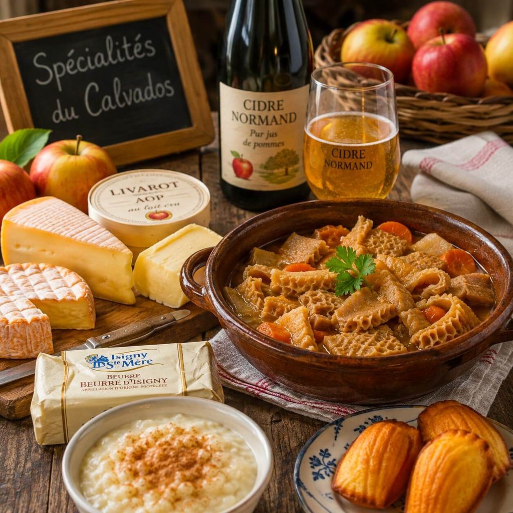 Breton cider served alongside a savoury galette in Locronan
