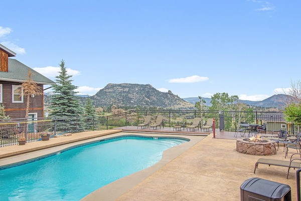 Beautiful view of Mount Enentah 37 two-bedroom condo, featuring comfortable accommodations, stunning lake and mountain views, modern interiors, and a relaxing Rocky Mountain retreat atmosphere.