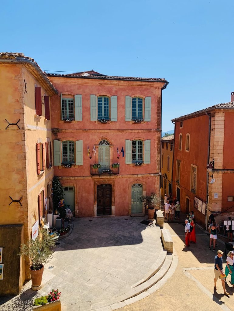 Ôkhra former ochre factory in Roussillon, Provence”